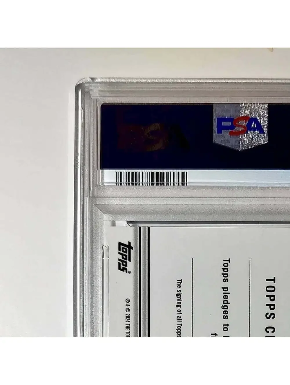 Irving Fryar 2023 Topps Chrome Purple Speckle Refractor 18/199 PSA 10 Auto 9